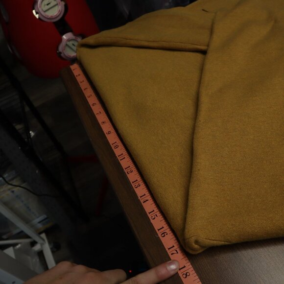 Babaton Wool Knit Long Cardigan Womens S Mustard NW)T Duster Staple Capsule Boho - Picture 6 of 10